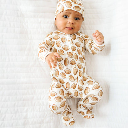 Magnolia Baby Little Champs Zip Footie