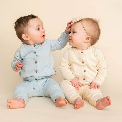 Milan Knit Baby Pocket Pants (Organic Cotton)