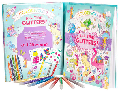 ColorWorld: All That Glitters! by Editors of Silver Dolphin Books