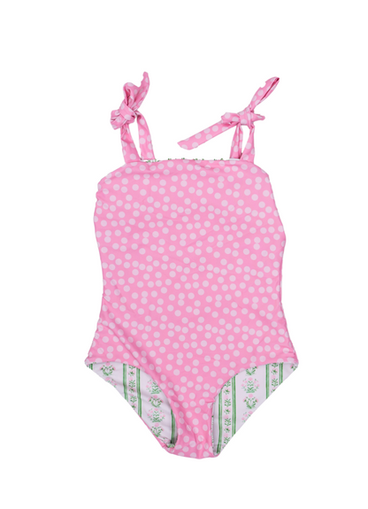 Florence Reversible Swimsuit Blush & Bloom