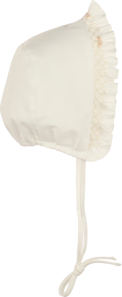 Luli & Me Classic Smocked Bishop Set, Ivory