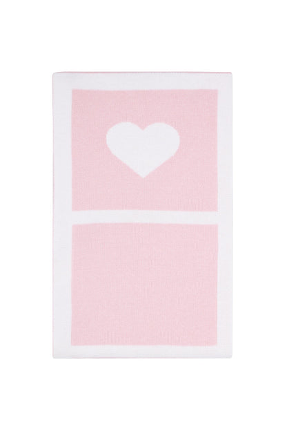 Nellapima Heart Knit Blanket