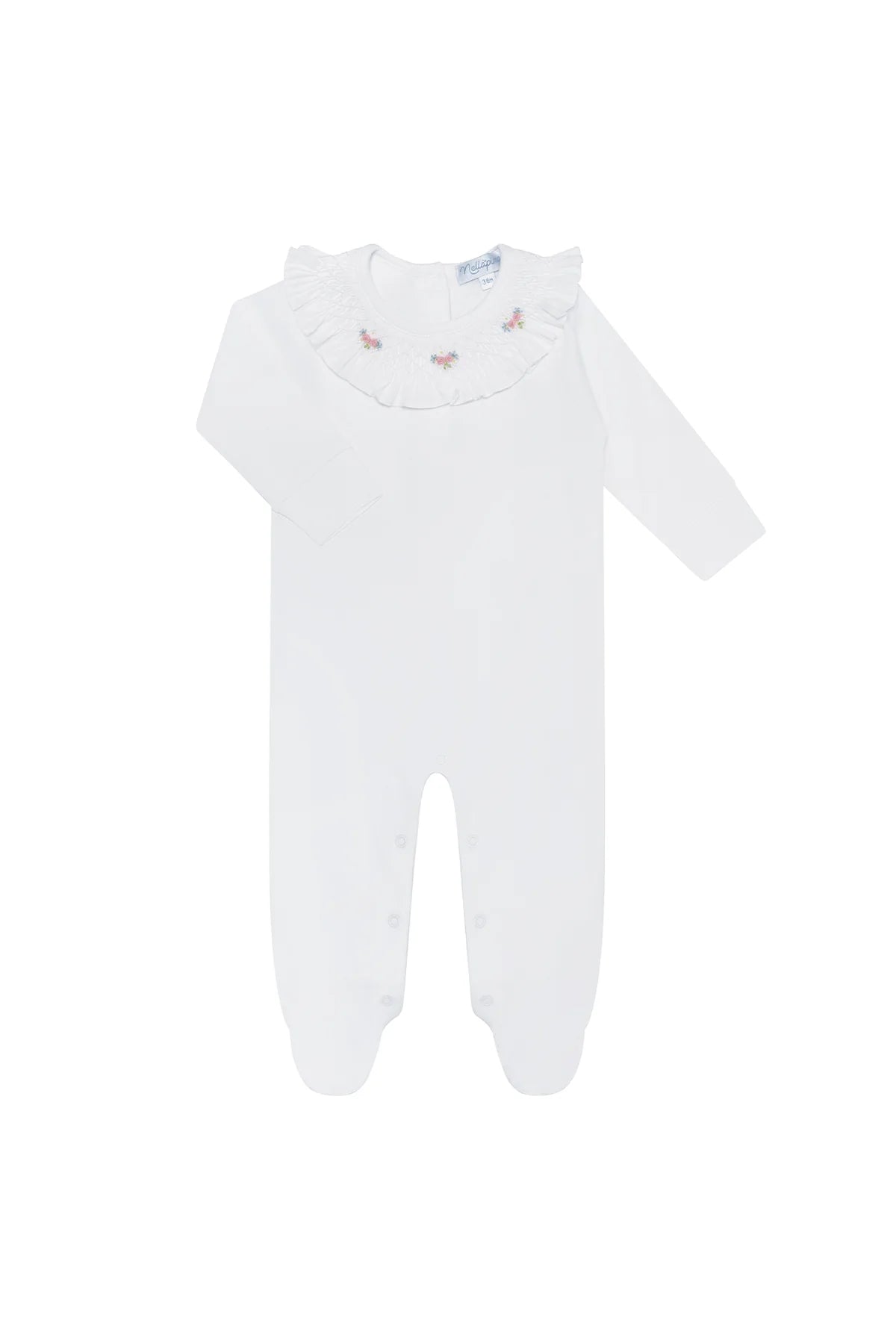 Nellapima Princess Smocked Footie