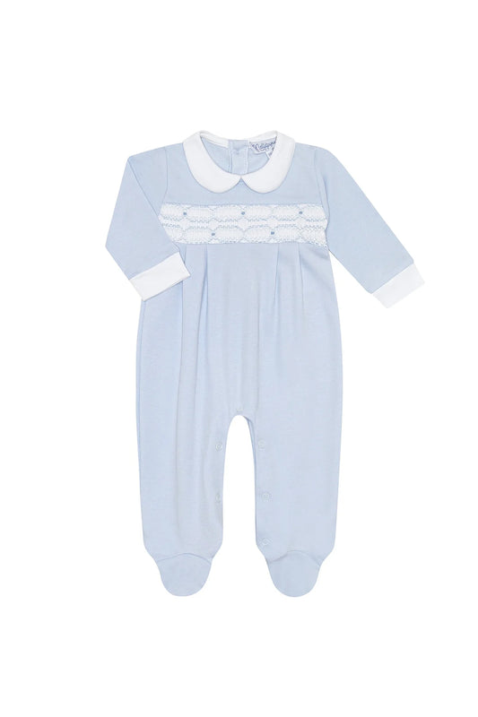 Nellapima Signature Smocked Boys Footie
