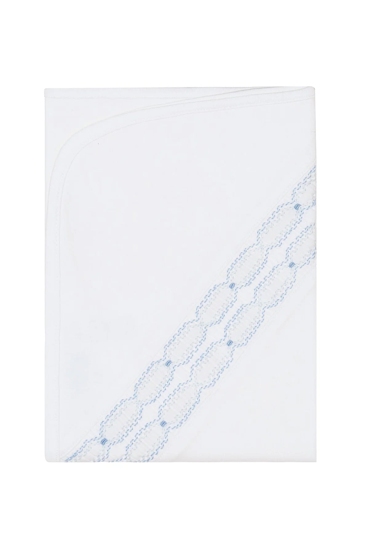 Nellapima Signature Smocked Receiving Blanket