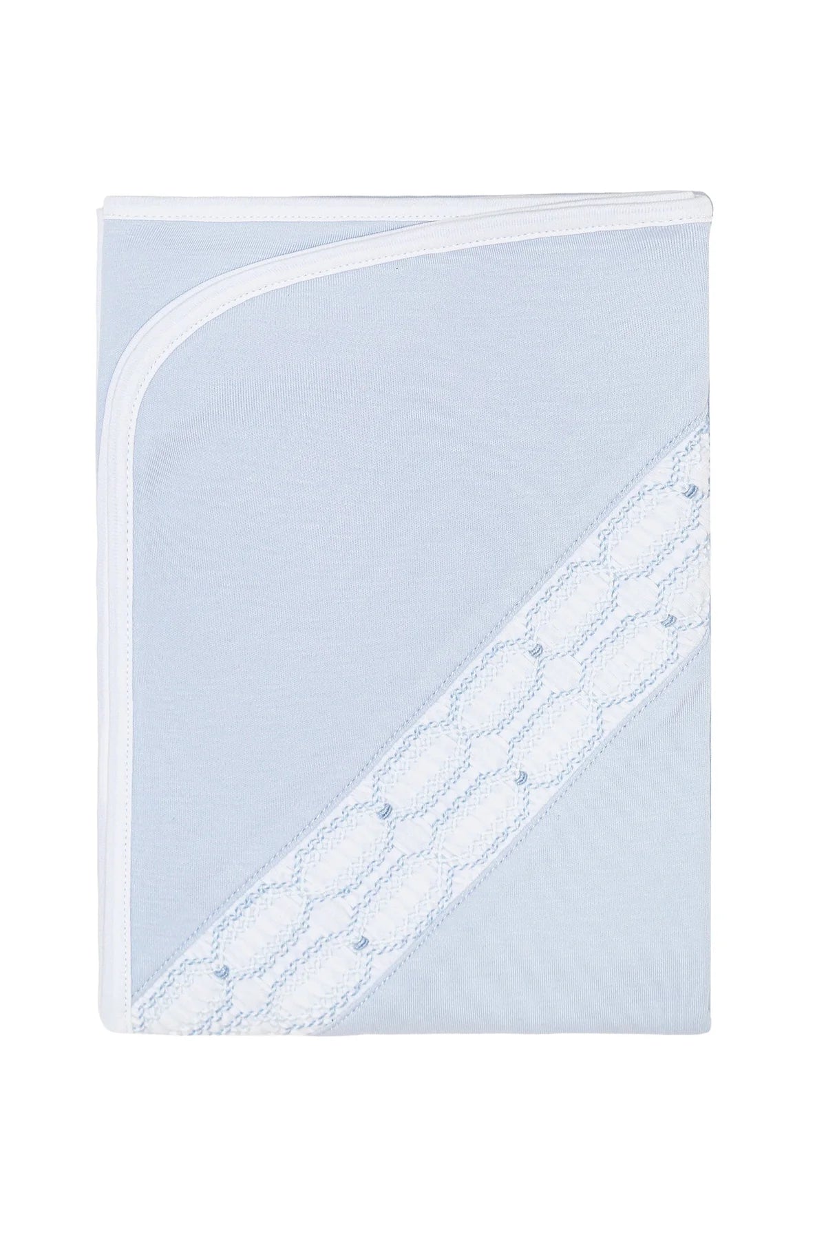 Nellapima Signature Smocked Receiving Blanket
