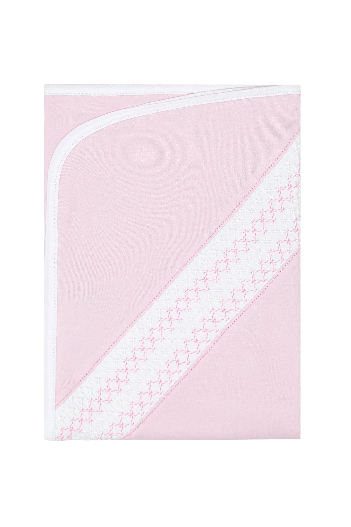 Nellapima Signature Smocked Receiving Blanket