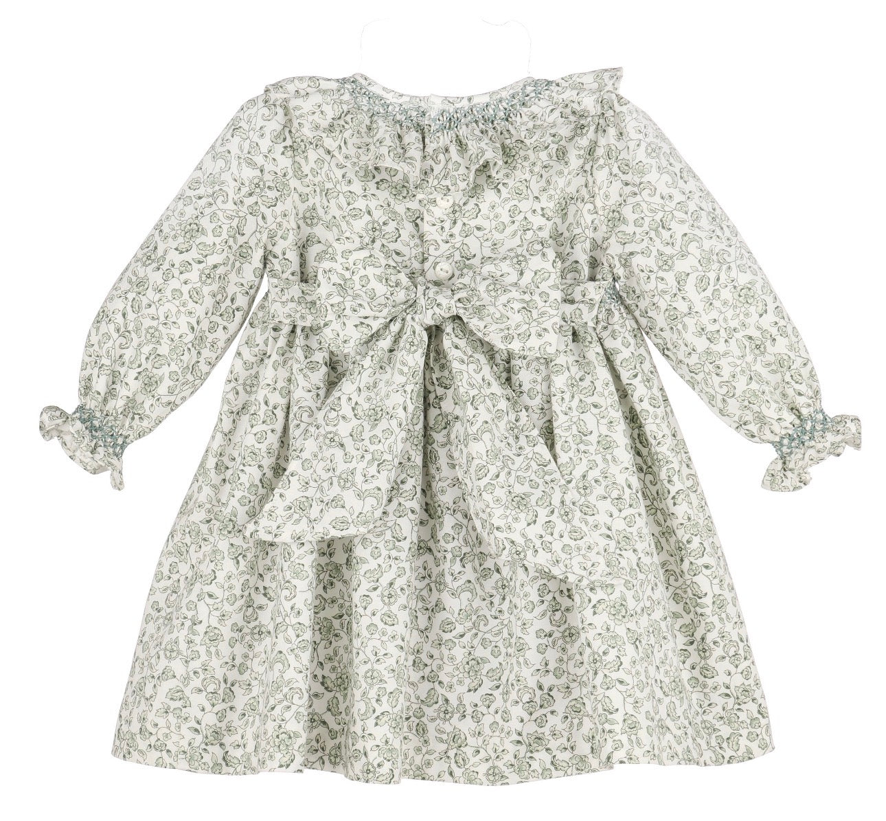 Sophie & Lucas Heirloom Floral Dress, Green