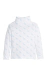 Little English Printed Turtleneck