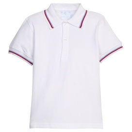 Little English Short Sleeve Tipped Polo