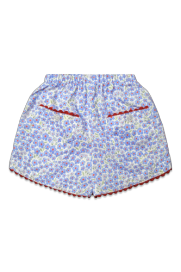 Percy & Tyne Two Pocket Short- Red, White & Bloom Floral