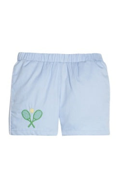 Little English Applique Court Short - Tennis
