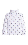 Little English Printed Turtleneck